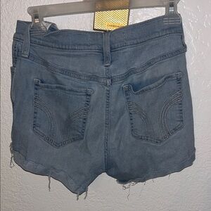 Hollister Light Blue Jean Shorts size 7